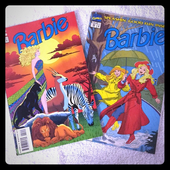 barbie marvel comics